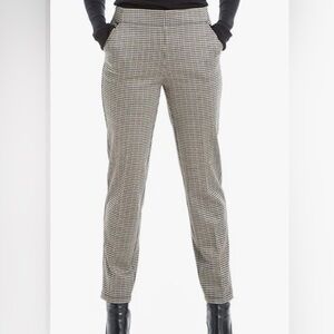 Max Studio Women's Double Knit Slim Trouser | Color: Black/White | Size: XS